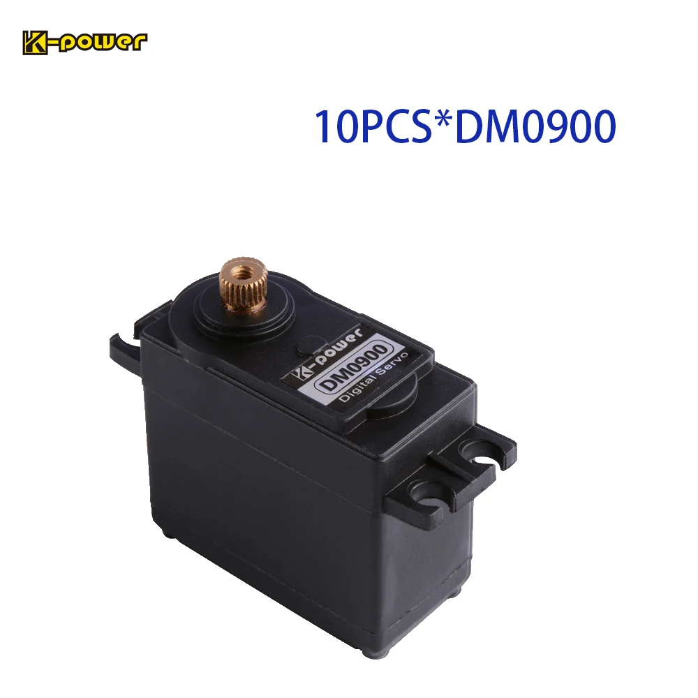 10 шт. K-power DM0900 кг с высоким крутящим моментом полностью металлическое снаряжение