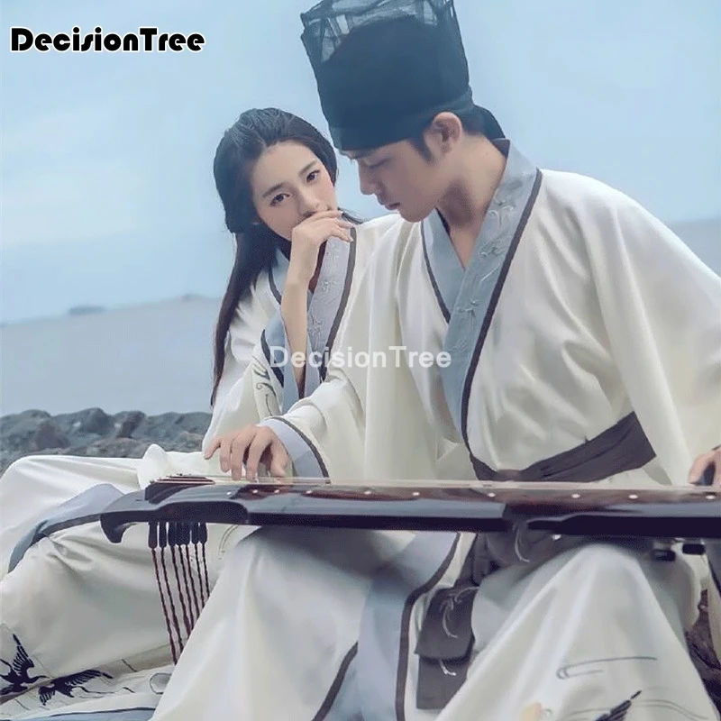 2021 hanfu мужской Китайский древний винтажный халат роскошный вечерний костюм