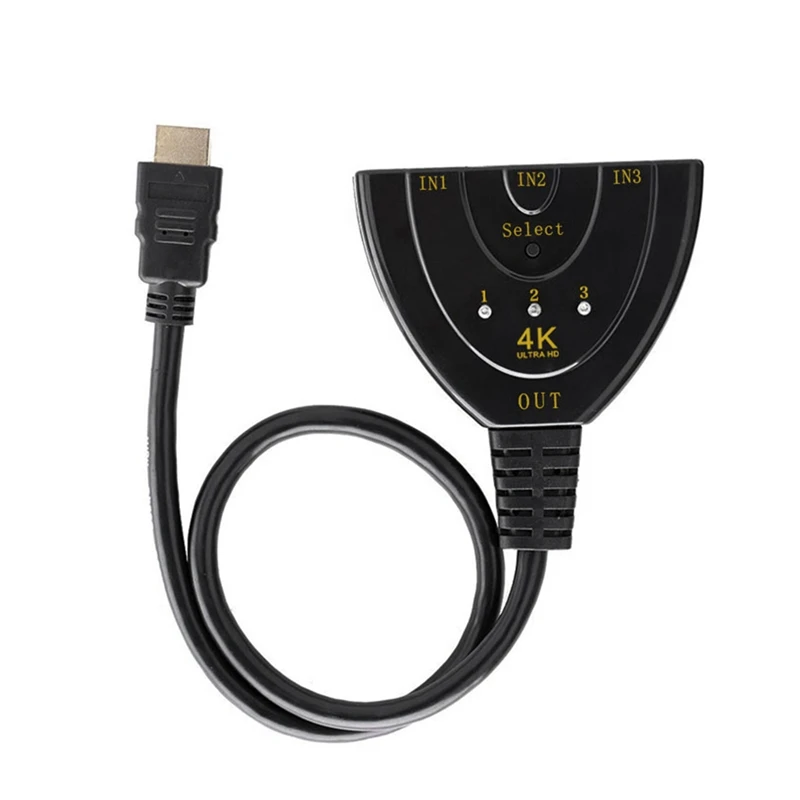 Hdmi три в один свиной хвост 3 1 выход 4K x 2K с линейным видео переключателем