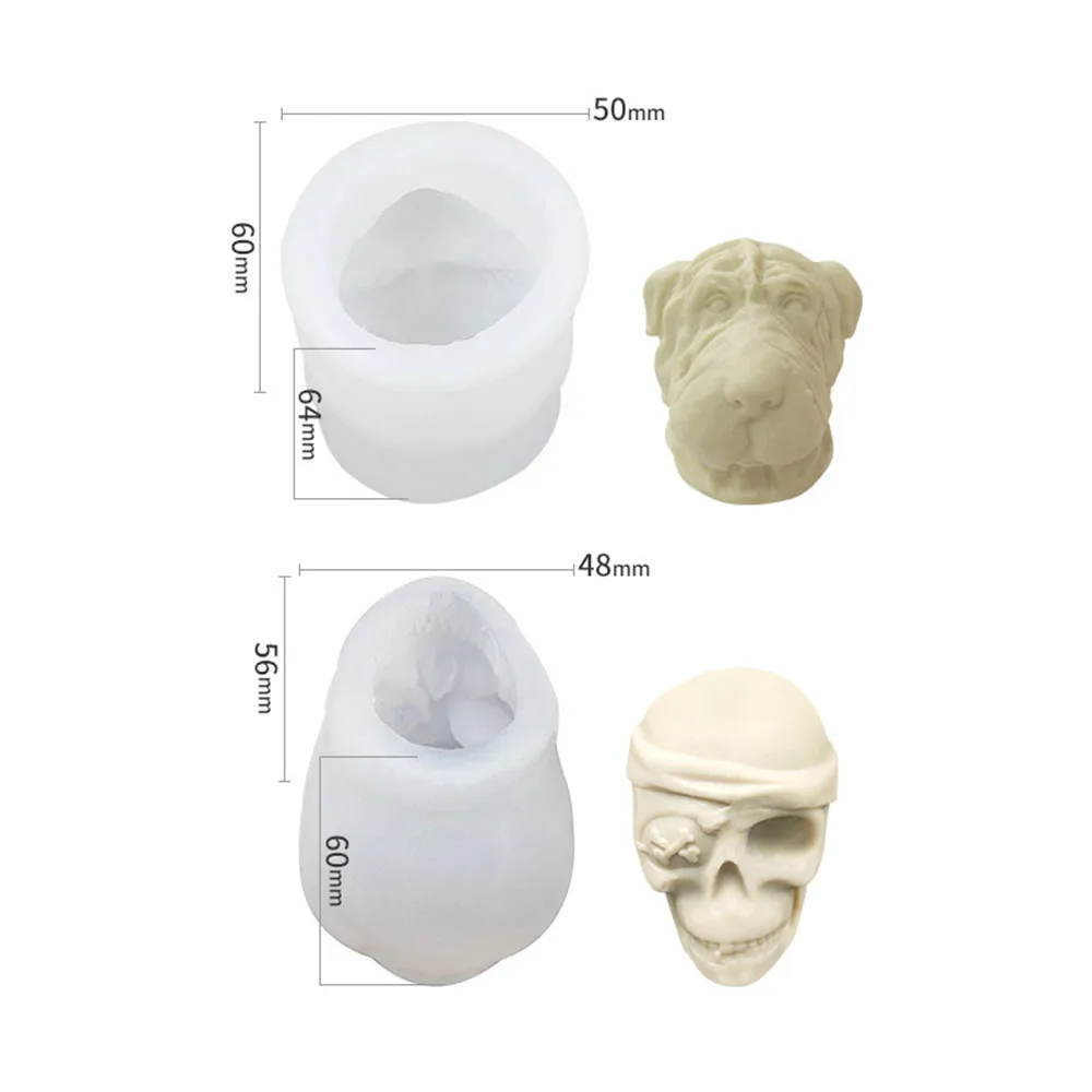 3D Животные медведь собака Hello Kitty силиконовый кубик льда Форма для тортов фондана