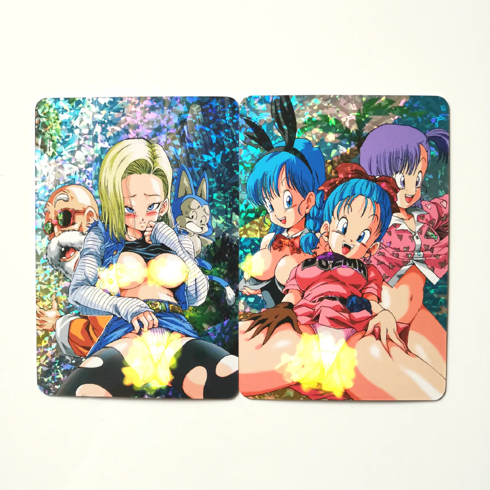 20 шт./компл. супер Dragon Ball Z пикантные джентльмен Чичи Bulma Android 18 героев карточной ультра игровая коллекция карт