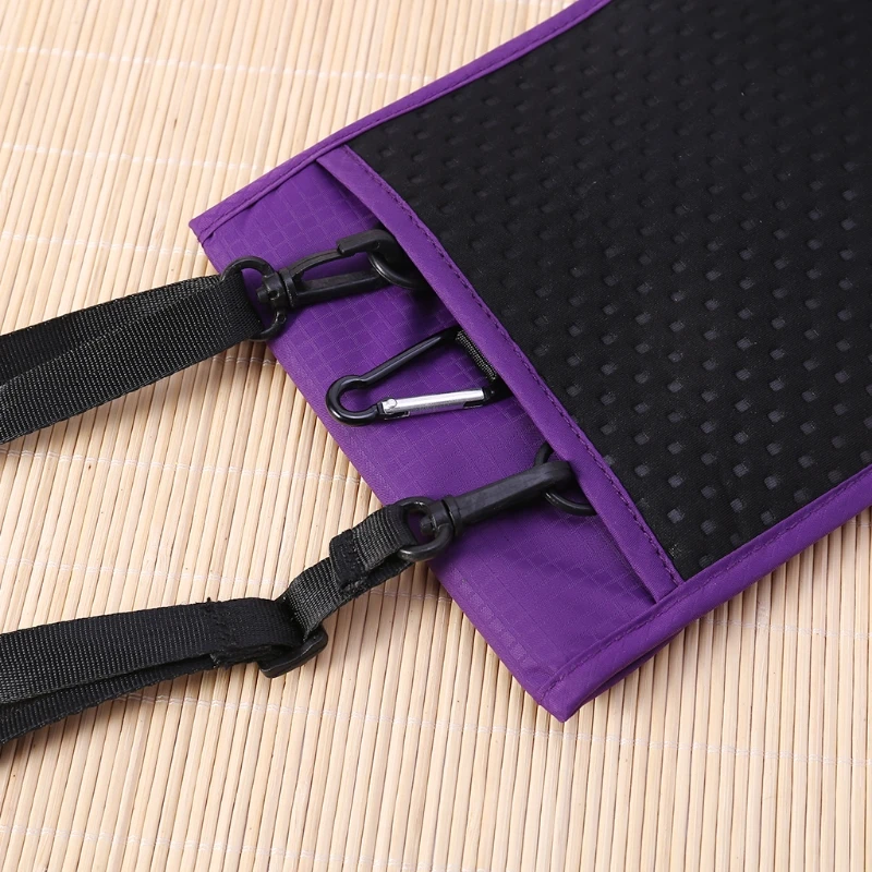 Мода Дорожная сумка с функцией блокировки RFID кошелек Шея для карт денежный