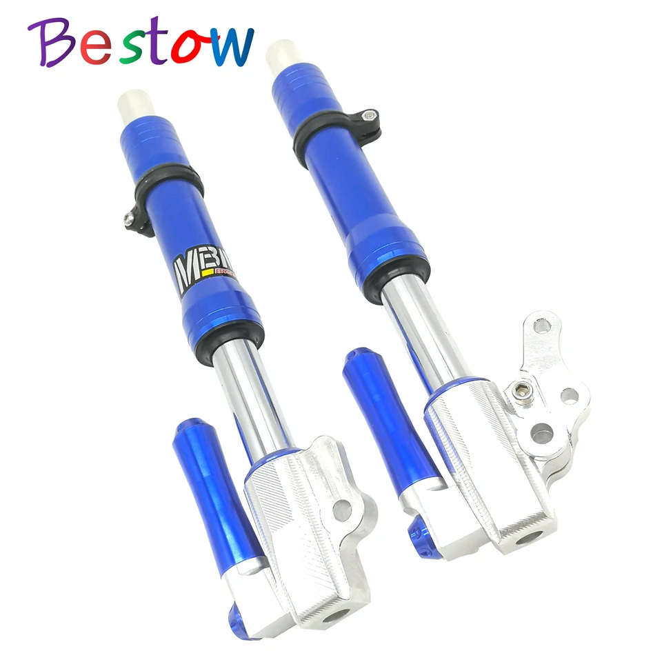 Universal φ26MM Motorcycle Front Suspension Shock Absorbers Adjustable Electric-Motorbike Rebound Damping Hydraulic Front Shock