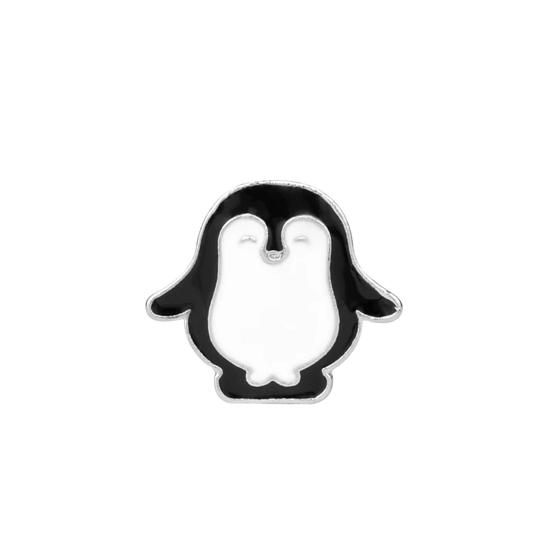 

Oswald Cobblepot Animal Enamel Pins Women Brooch Cute Little Penguin Brooches Children Sweater Scarf Suit Lapel Denim Badge Pin