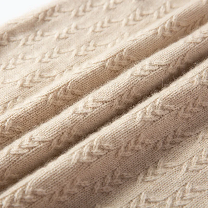 Real Goat Cashmere Sweater Female High Collar Blue Pullover Women Winter Bottomming Shirt Turtleneck Aesthetic | Женская одежда