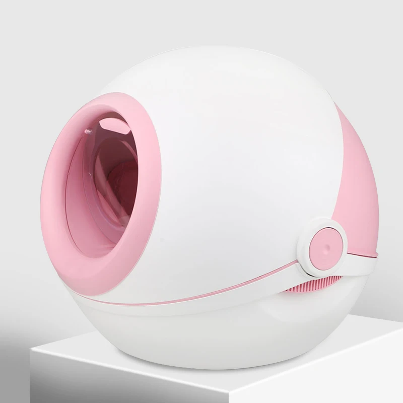 

Litter Box Fully Enclosed Extra Large Cat Toilet Deodorant Anti Splash Cat Poop Basin Cat Essential Set Cat Supplies