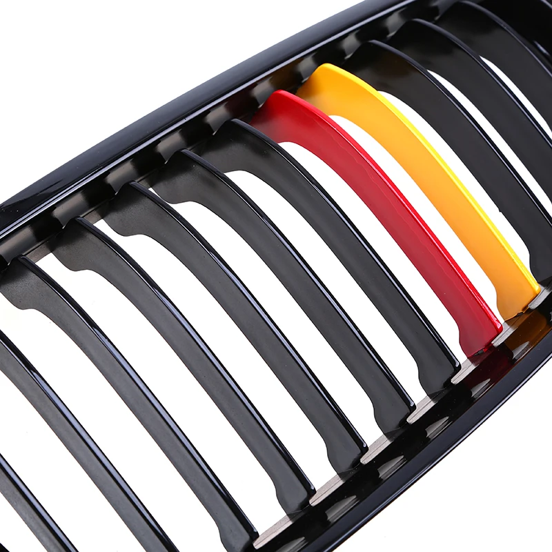 Глянцевая черная передняя решетка для почек гриль BMW 3-Series E91 Touring 2008-2012 Facelift