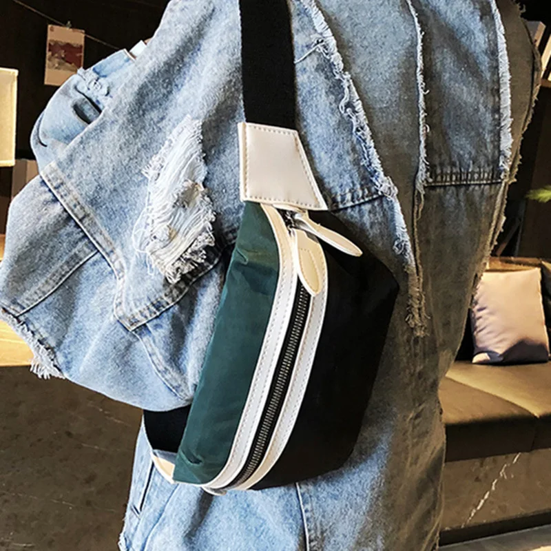 Холщовая поясная сумка бананка для женщин забавный кошелек на пояс нагрудная