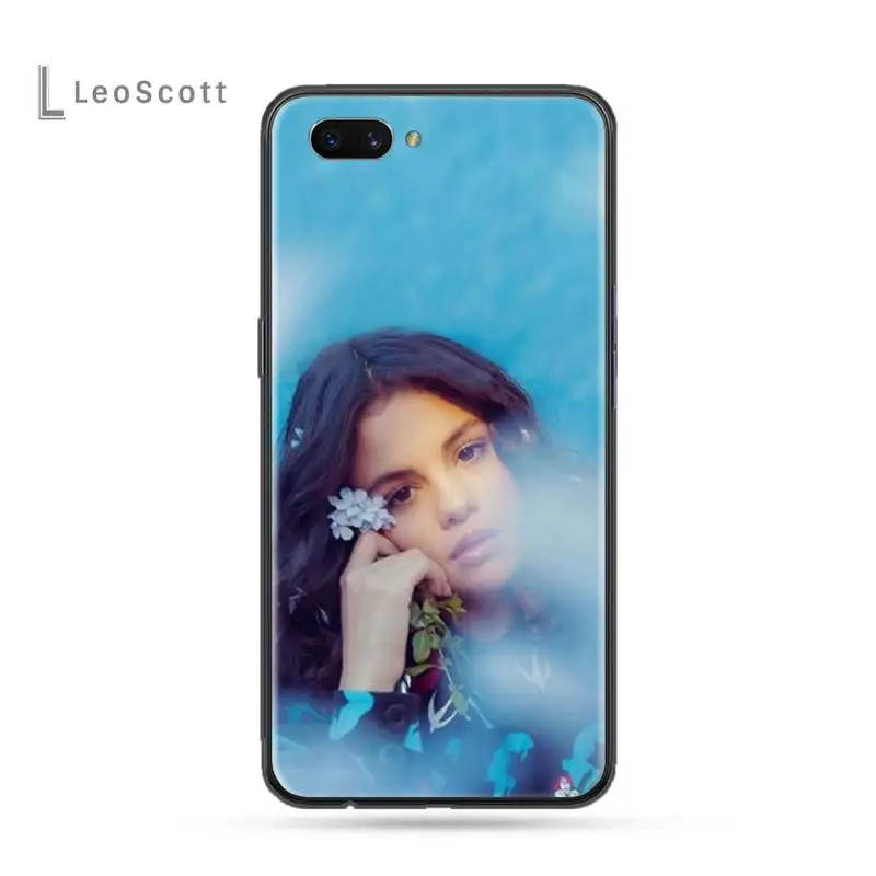 

Singer Selena Gomez Phone Case For OPPO F 1S 7 9 K1 A77 F3 RENO F11 A5 A9 2020 A73S R15 REALME PRO Cover Shell Funda