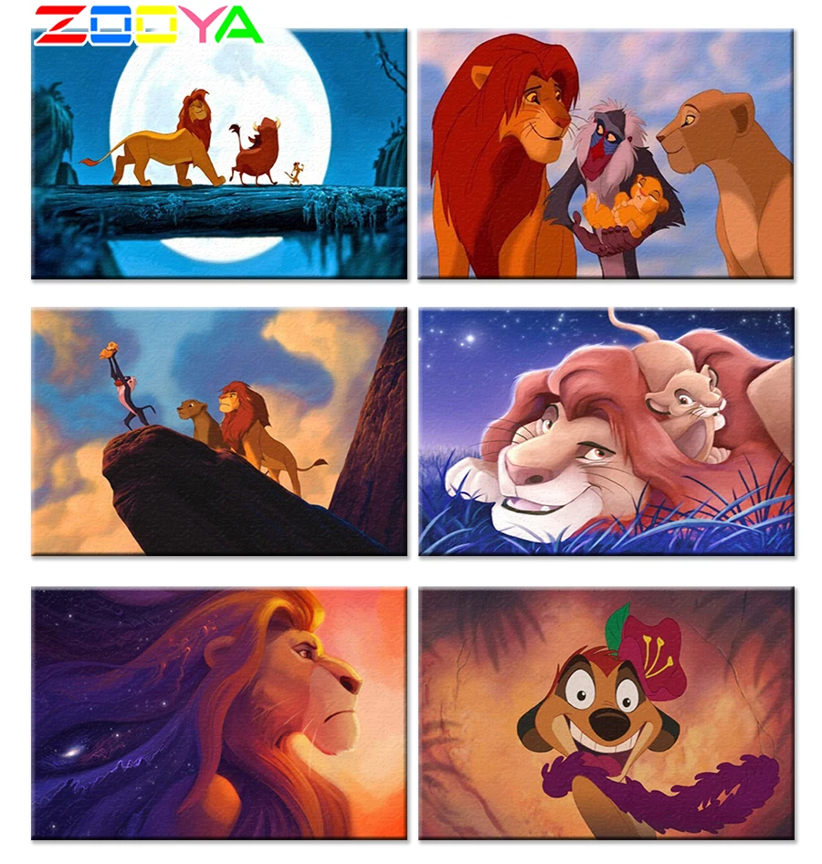 5D Diy Новая Алмазная мозаика вышивка со львом картины фотографии Кристалл 3D