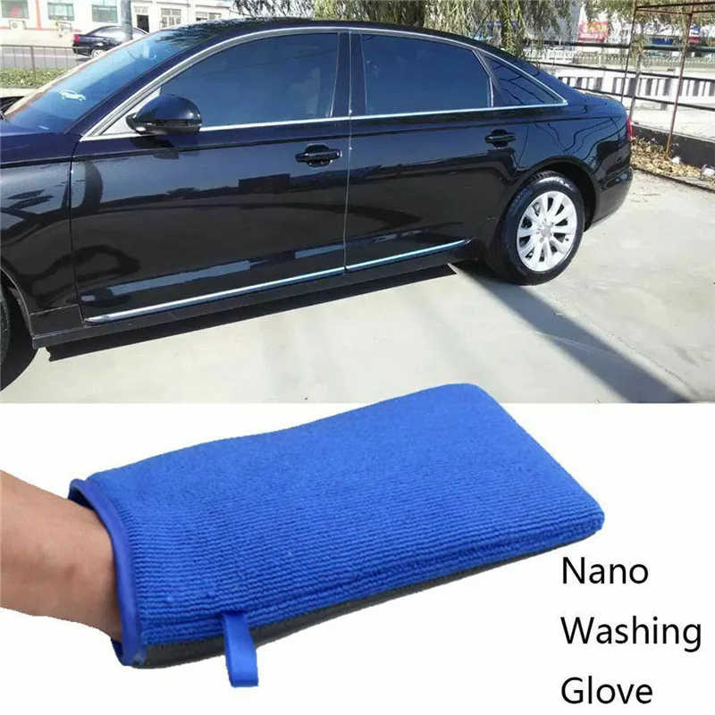 Автомойка Волшебная глина Mitt авто Уход чистящее полотенце микрофибра бытовые