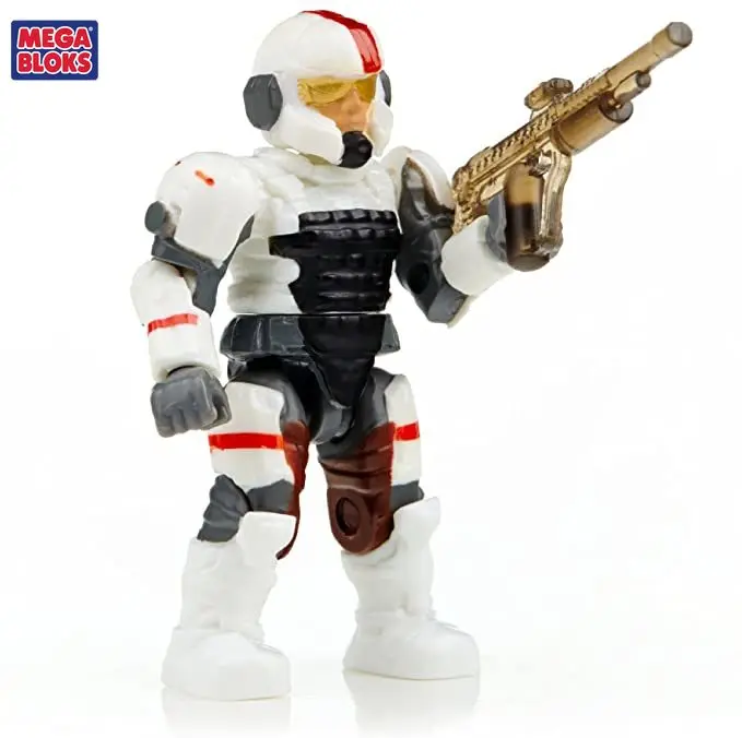 Mega bloks HALO halo Meijiabao 2 5 строительные блоки супер подвижная игрушка кукла цветная