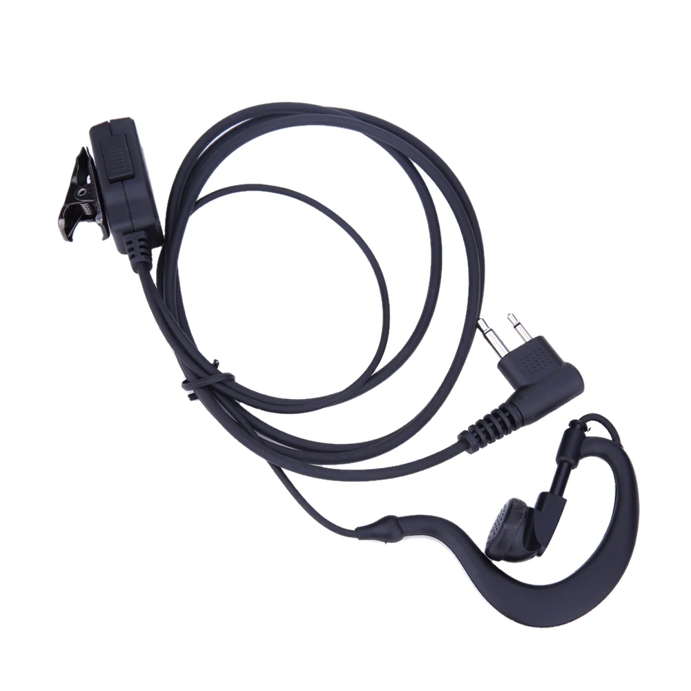 2 контактный наушник с микрофоном PTT для Motorola CB Radio CP88 CP040 CP100 CP110 Kenwood KPG HYT TC286 386 2685 3865