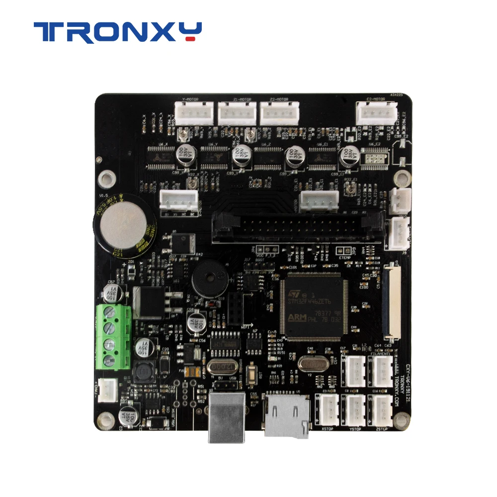 Оригинальная бесшумная материнская плата Tronxy с проводом для X5SA X5SA-400 XY-2 Pro