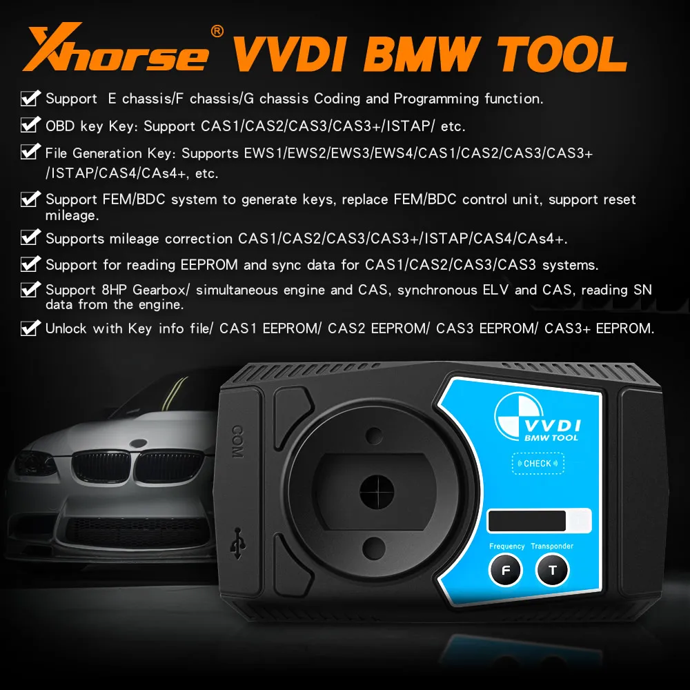 Xhorse VVDI для BMW V1.4.7 ключевой программатор + диагностическое кодирование