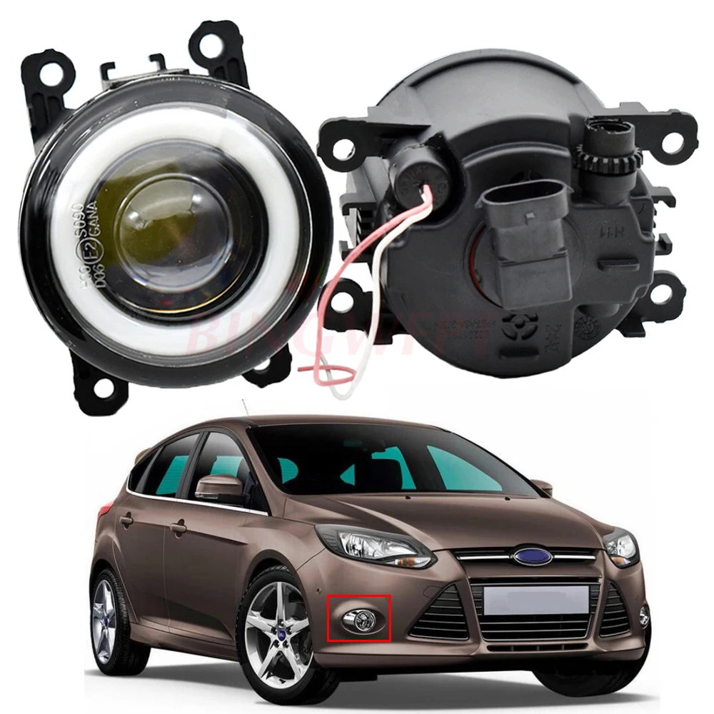 2 шт. светодиодный противотуманный светильник для focus 3 TRANSIT TOURNEO CUSTOM FOCUS MK2/3 2004 2015