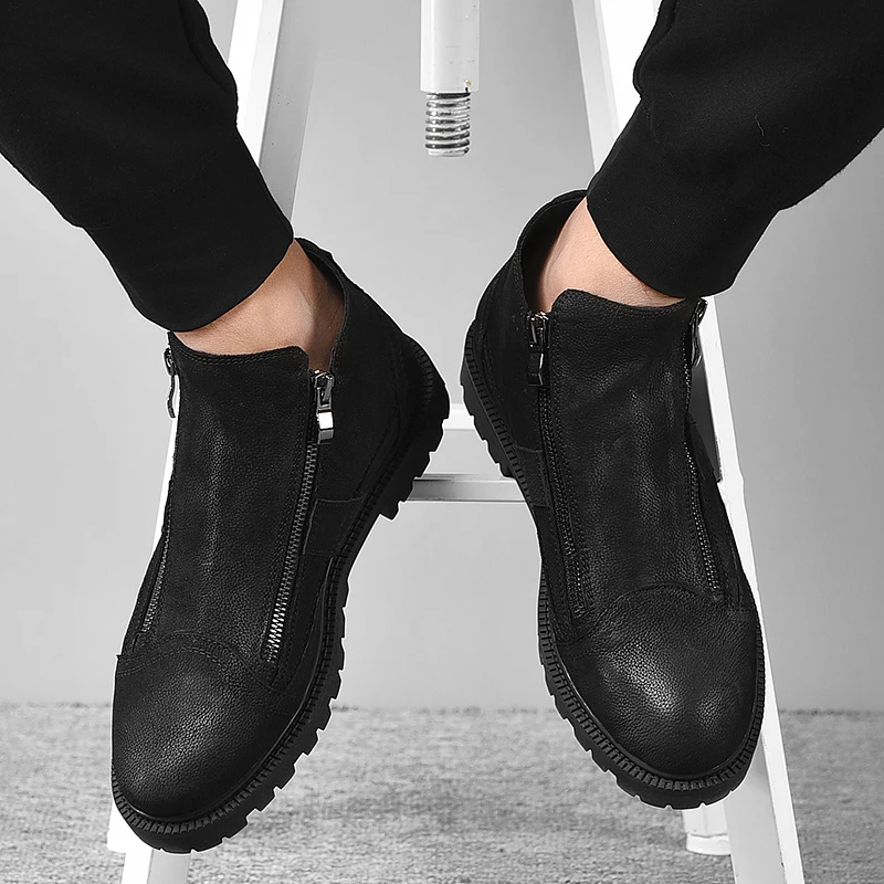

Mens Casual Boots Shoes Casual Men's Sneakers Men Leather Man Sneaker Fashion Mens Causal Sports Male Shoe Leisure