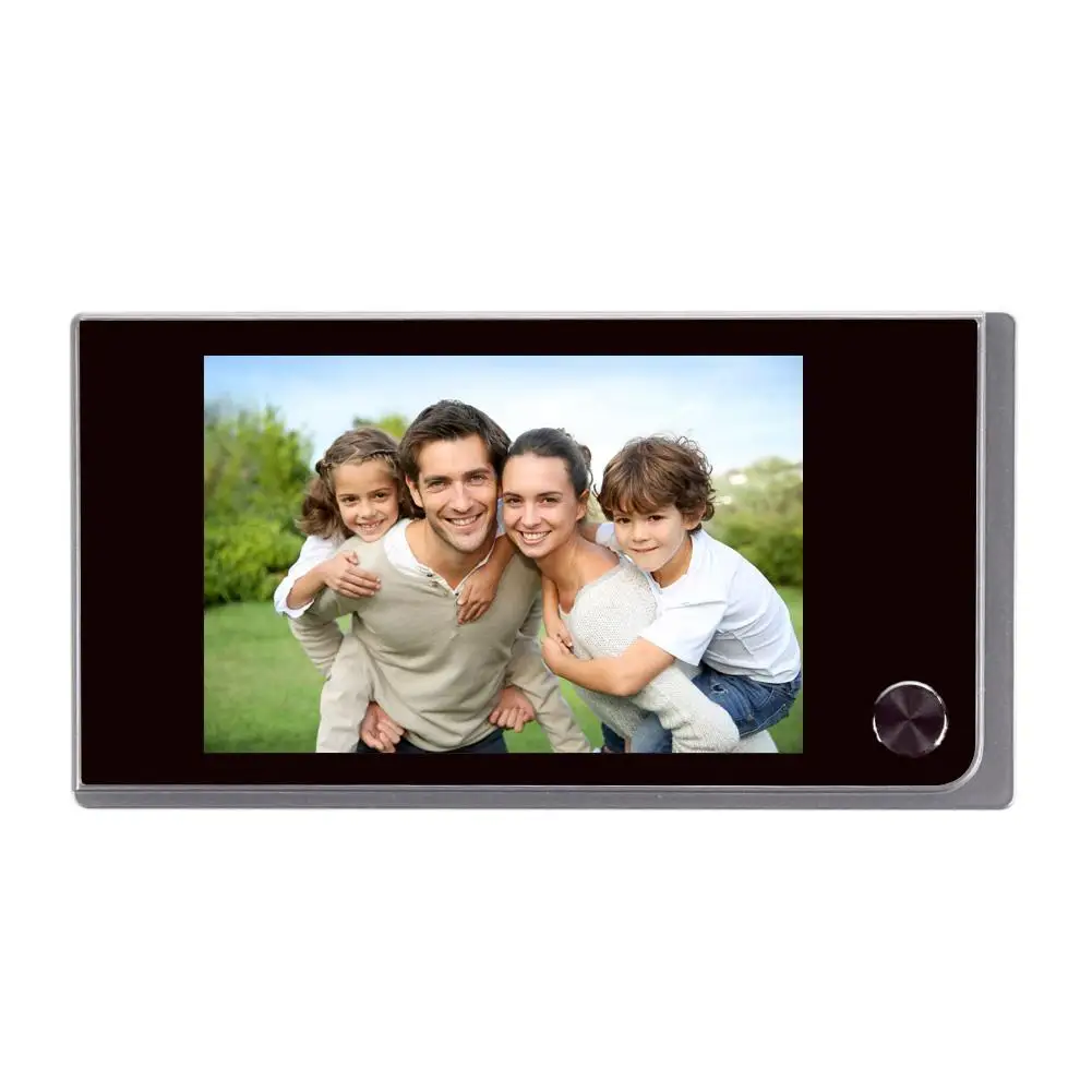 

3.5 inch LCD 120 Degree Viewing Angle Peephole Viewer Digital Electronic Door Camera Convenient Safe Long Monitoring Time