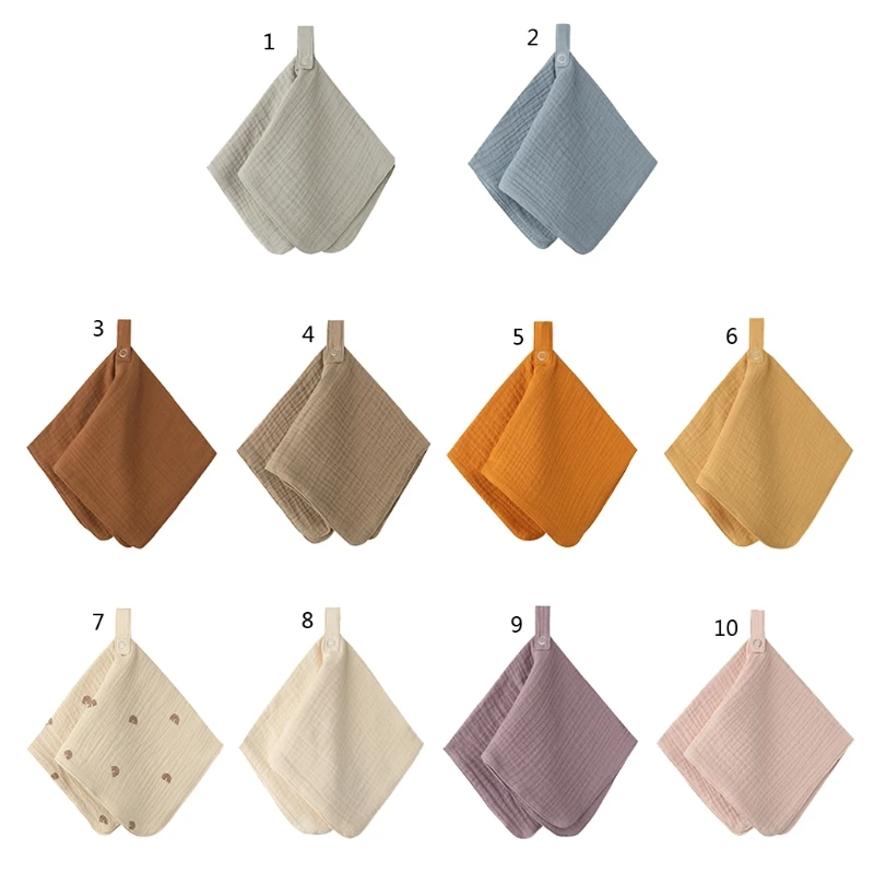 

Baby Facecloth Soothe Towel Bath Towel Handkerchief Cotton Burp Cloth Soft Absorbent Gauze Kindergarten Washcloth