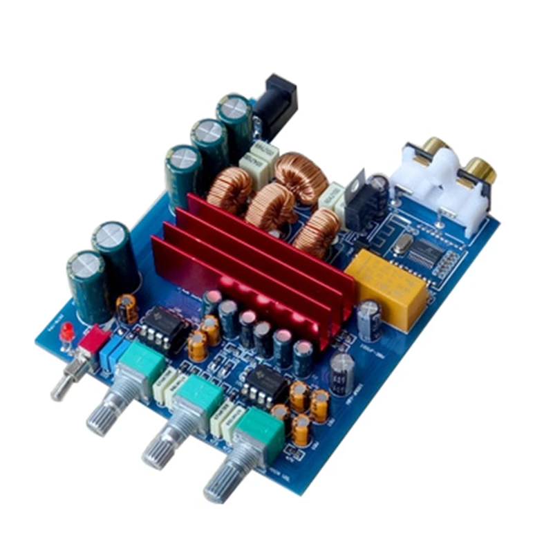 Портативная Плата усилителя TPA3116 Bluetooth 100Wx2 TPA3116D2 2 0 цифровой усилитель с
