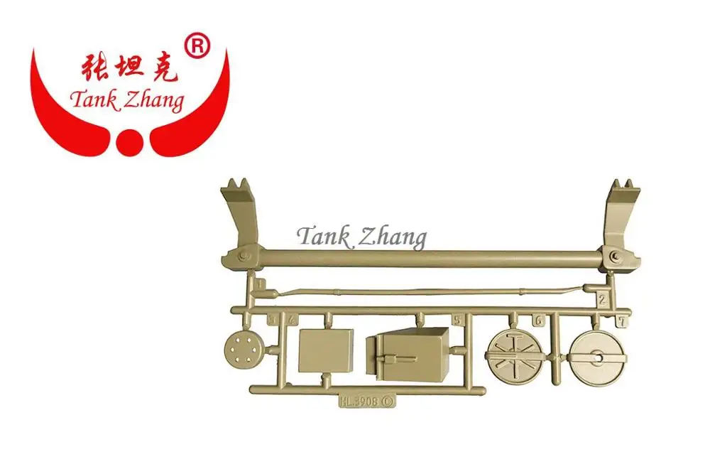 HENG длинный 3908/3908 1 RC tank BRITISH CHALLENGER 2 1/16 запасные части No. Пластиковые детали
