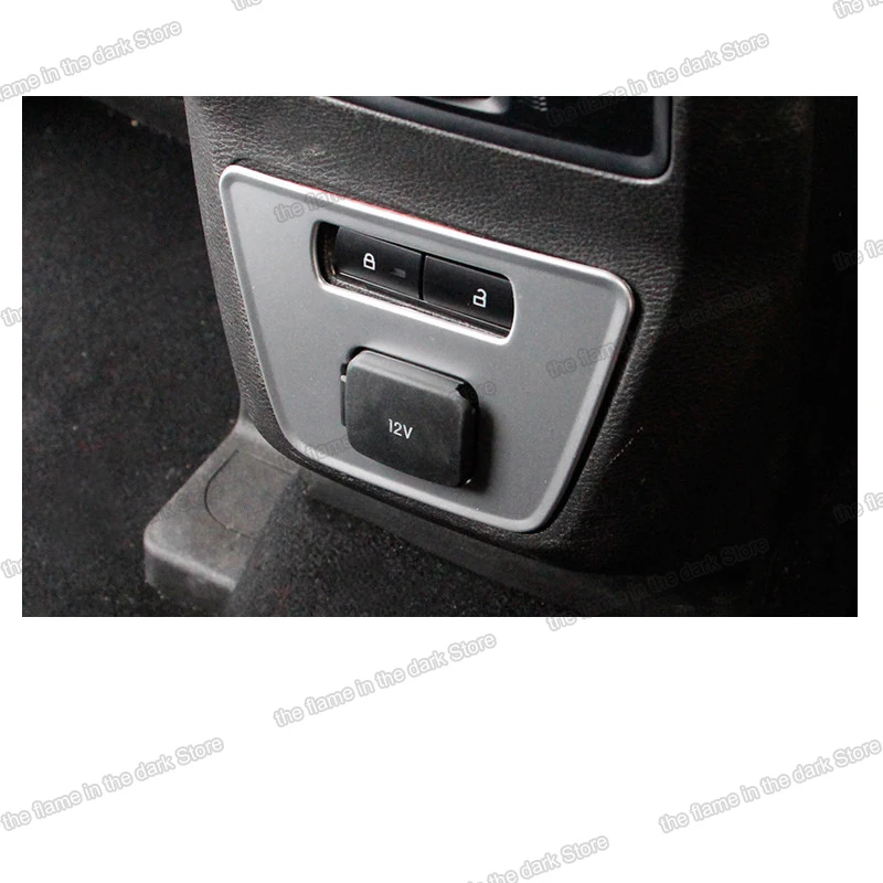 

Lsrtw2017 Abs Car Rear Armrest Panel Trims for Ford Kuga Escsape 2017