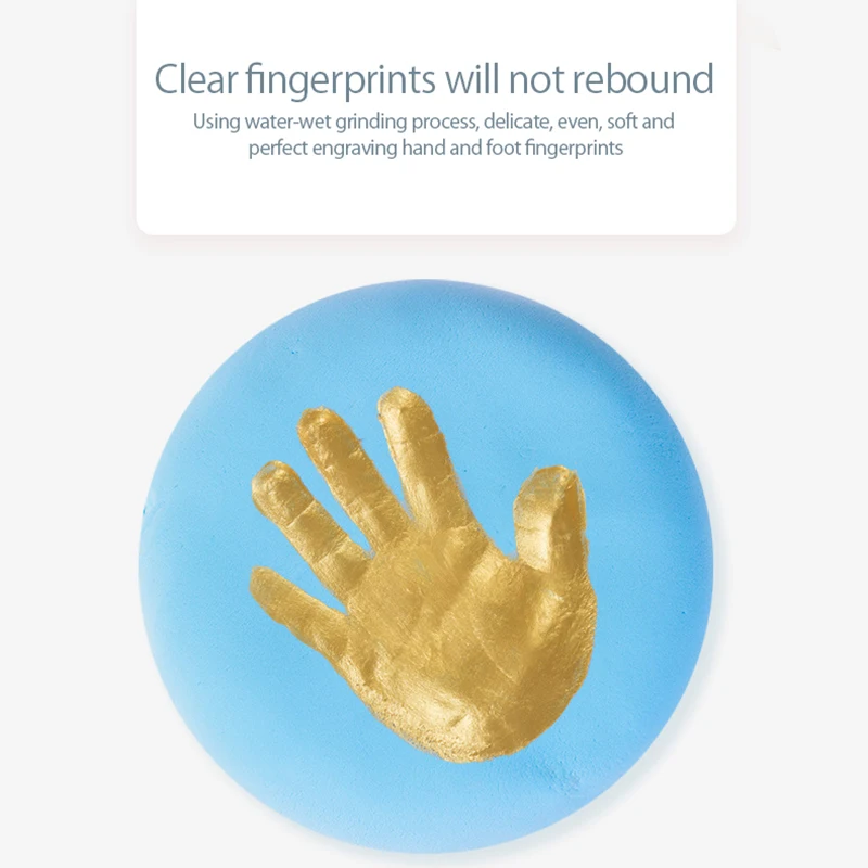Детские сувениры безопасная печать на ногах для новорожденных детская грязевая