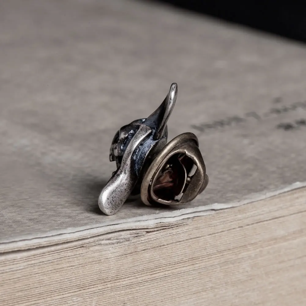 Женская/Мужская Винтажная брошь из серебра 925 пробы|Украшения для волос броши и