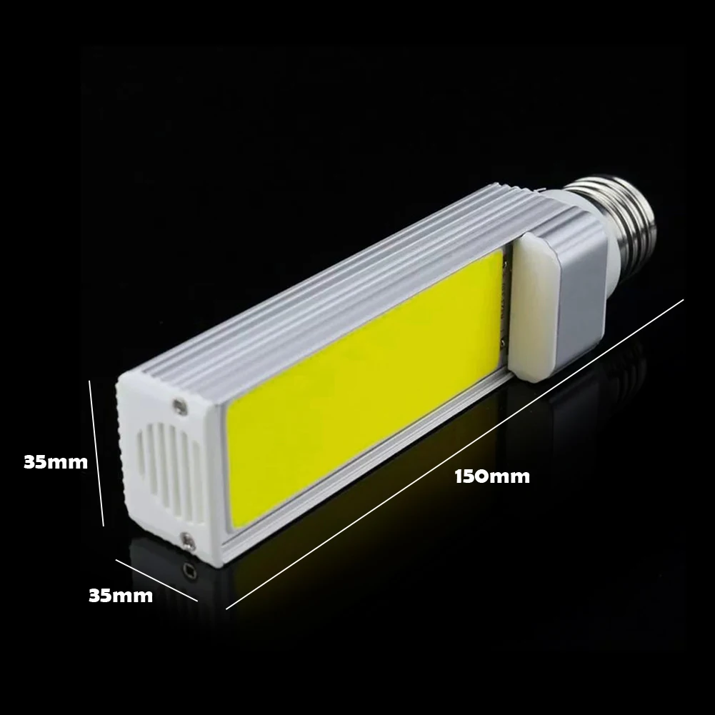 

900LM LED Bulb E27 9W 85-265V COB Horizontal Plug Lamp Low Heat Radiation Long Service Life Corn Light Side Lighting