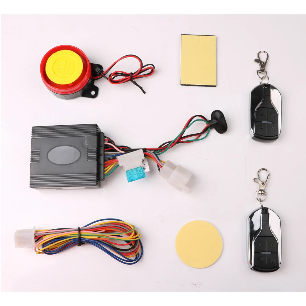 Система охранной сигнализации для автомобиля с дистанционным управлением