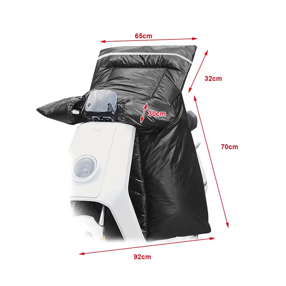 

Electric Scooter Windshield Velvet Thicken Waterproof Motorcycle Cover Keep Warm Knee Pads Leg Cover Universal for Scooter