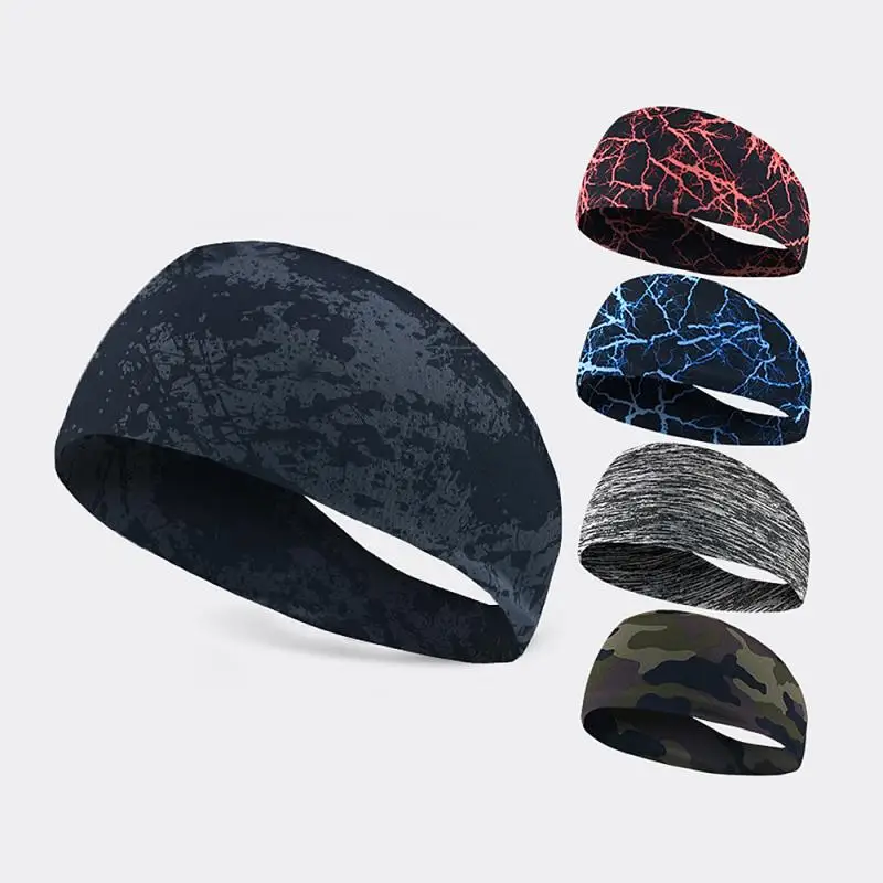 

Yoga Hair Bands Sport Absorbing Sweat Hair Bands Men Women Yoga Running Headbands Headwrap Sports Safety Headwear Accessories