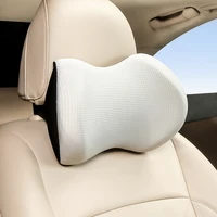 four season car headrest ice silk pillow neck protection memory cotton head support cushion seat interior accessories