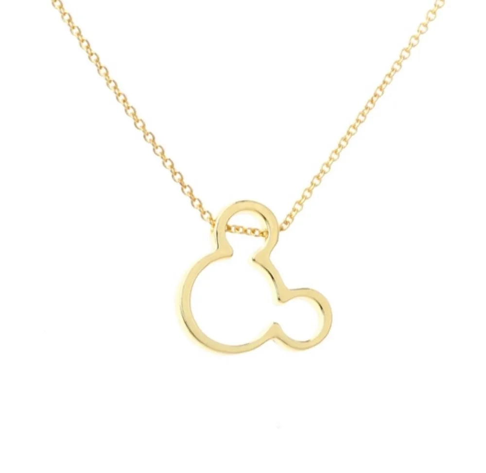 10 шт. милое простое колье с Микки мультяшное животное персонаж Мики мышка уши