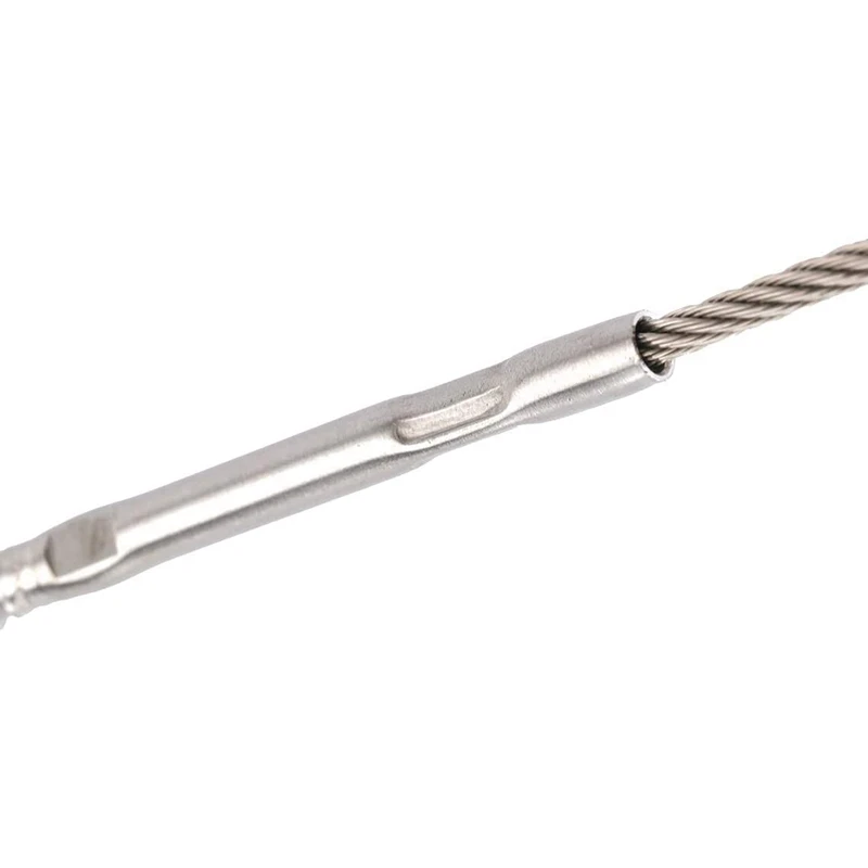 

32 Pairs Swage Lag Screws Left & Right for 1/8inch Deck Cable Railing Systems Wood Post Balusters for Cable Deck Railing