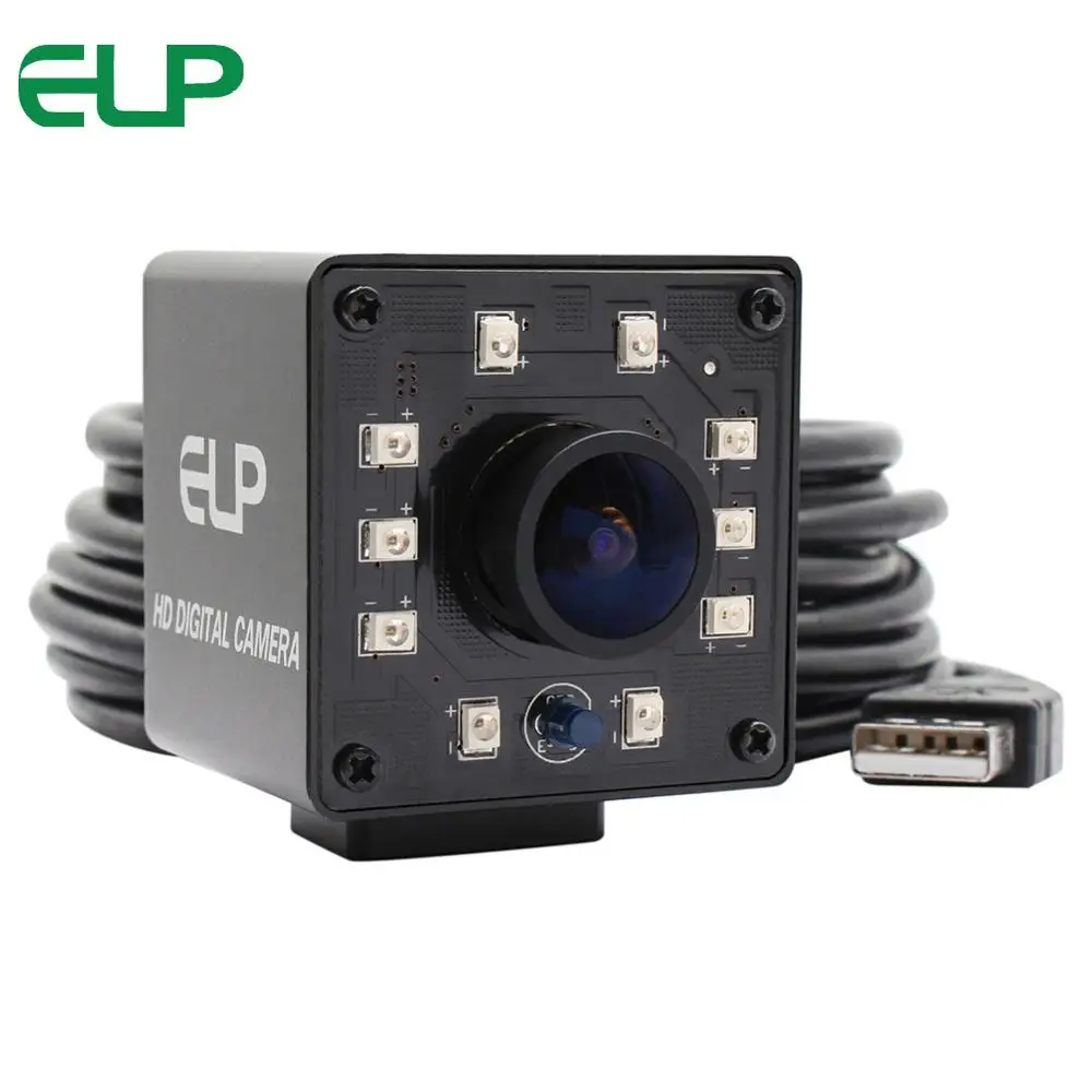 Широкоугольная ИК USB веб камера рыбий глаз MJPEG 260fps 640X360 промышленная с интерфейсом