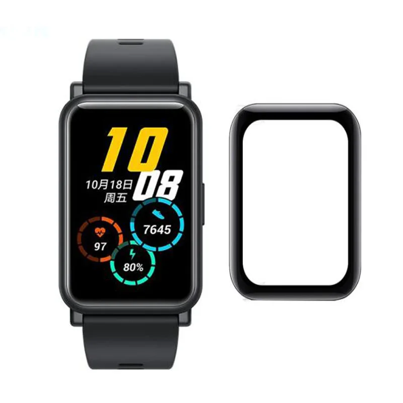 3D с закругленными углами и полным краем Smartwatch мягкая защитная пленка крышка для