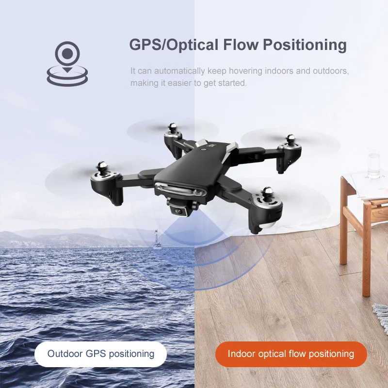 

KK7 Pro 6K/4K Drone profesional 5G WiFi FPV Optical Flow Positioning HD Dual Cameras Foldable Quadcopter Helicopter RC Aircraft