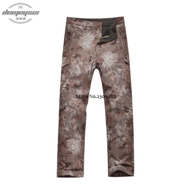 highlander pants Военная Тактическая форма, водонепроницаемая, для охоты, кемпинга, альпинизма, туризма, спортивная куртка и штаны, мужские боевые тренировочные костюмы - Цвет: highlander pants