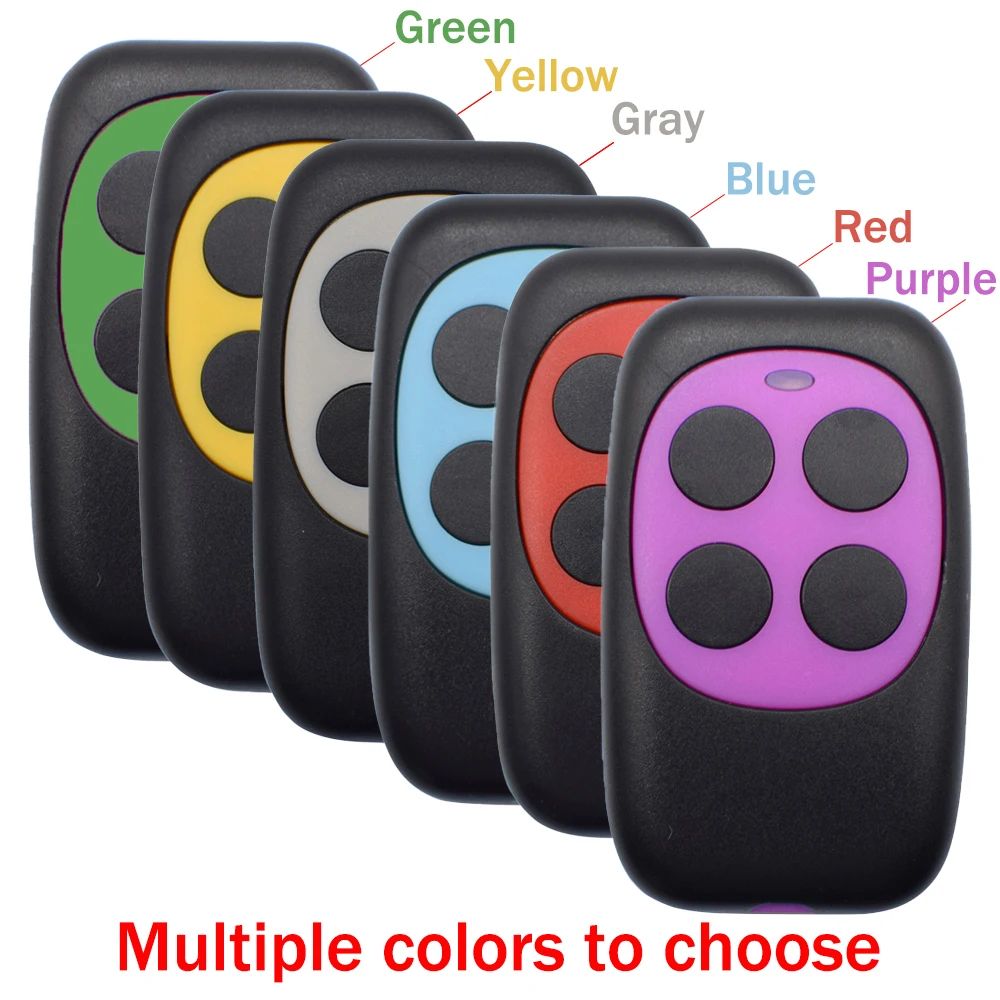 

3PCS 433.92mhz fixed code garage remote RF fixed code 433mhz remote control garage gate door-control panel for barrier