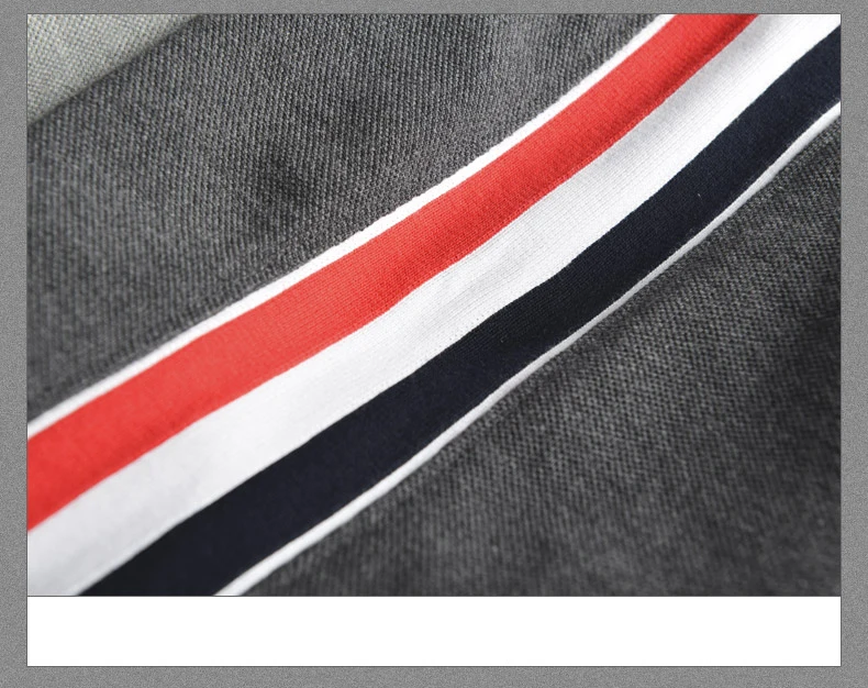 

2021 Fashion TB Brand Polo Shirts Men Women Casual Slim Cotton Polo shirt Summer Short Sleeve Contrast Color Polo Clothing