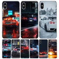 gtr sport car jdm silicon call phone case for apple iphone 11 13 pro max 12 mini 7 plus 6 x xr xs 8 6s se 5s cover coque cas