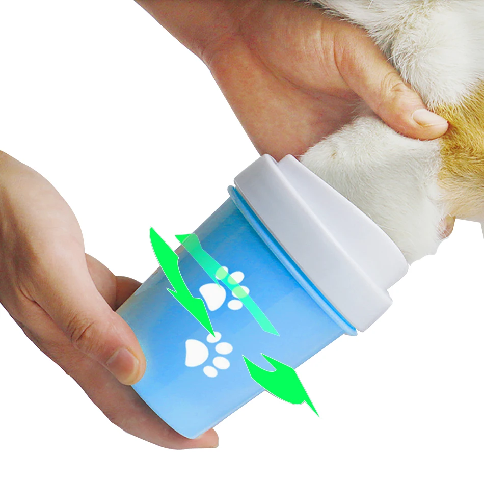 Pet Foot Washer Cup Portable Clean Brush Soft Silicone Bristles Quickly Cleaning Paws Muddy Cleaner Dog Feet Wash Tools |