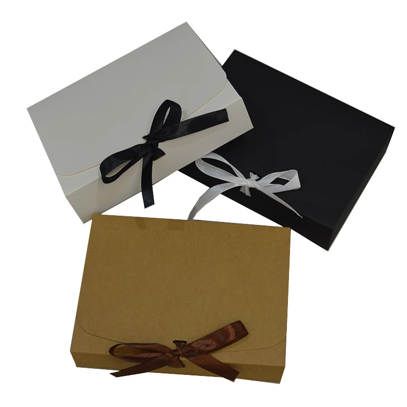 

20 шт. коробка для подарочной упаковки, винтажная Подарочная коробка из крафтовой бумаги, бумажные коробки, ленточные украшения, индивидуаль...