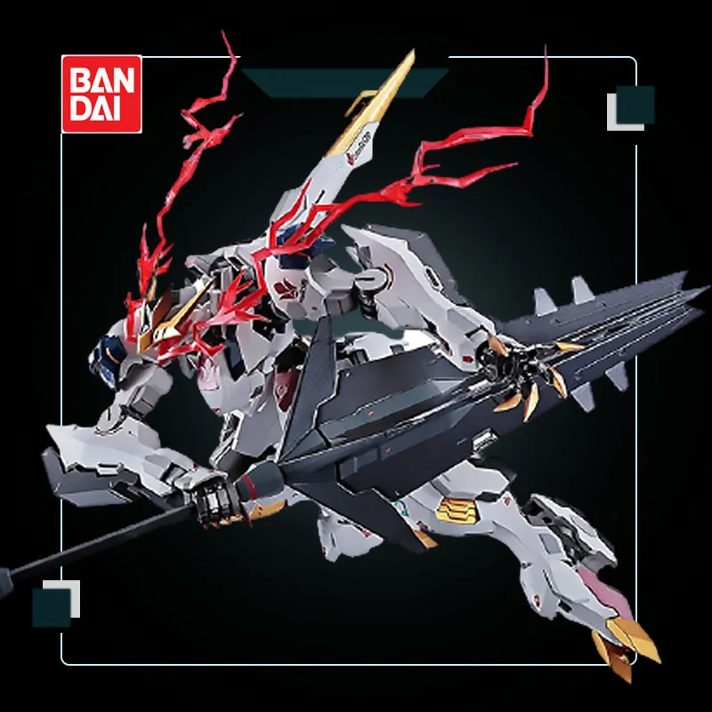 

Bandai Gundam Anime Action Figure Assembly Model METAL ROBOT Soul Gundam Barbatos Sirius Emperor Form Ornaments Decoration