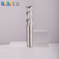cutting hrc50 2 flute aluminum coating tungsten steel aluminium alloy milling cutter with 60mm