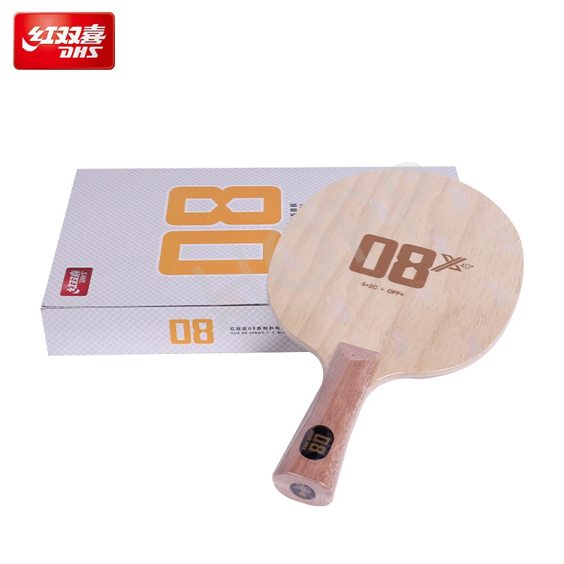 New DHS 08X Table Tennis Blade (Big Head, Defensive Chop Attack) Original DHS 08 X 08-X Chop CARBON Racket Ping Pong Bat Paddle