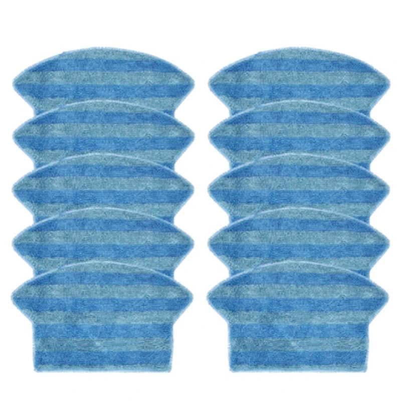 

10 PCS Vacuum Cleaner Mop Cloth for Midea I2 VCR03 Robot Vacuum Cleaner Parts Cleaning Mop Accessories