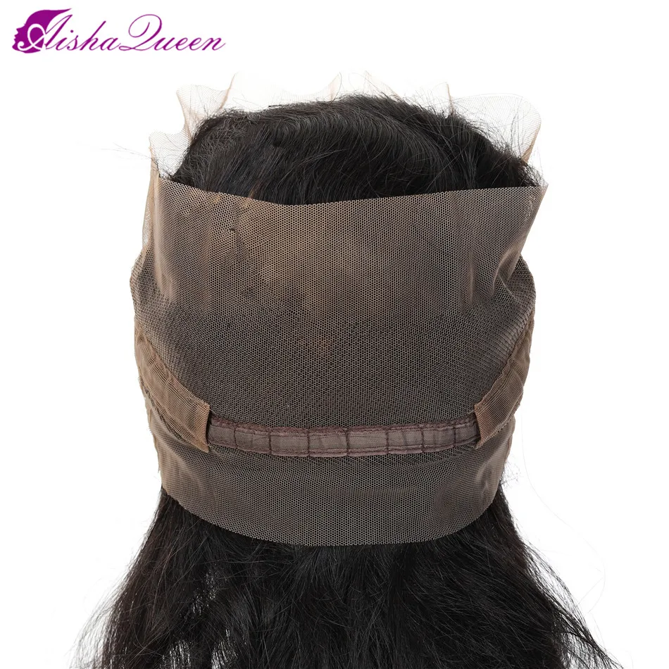 Aisha queen hair 360 фронтальная кружевная застежка бразильские волнистые волосы с