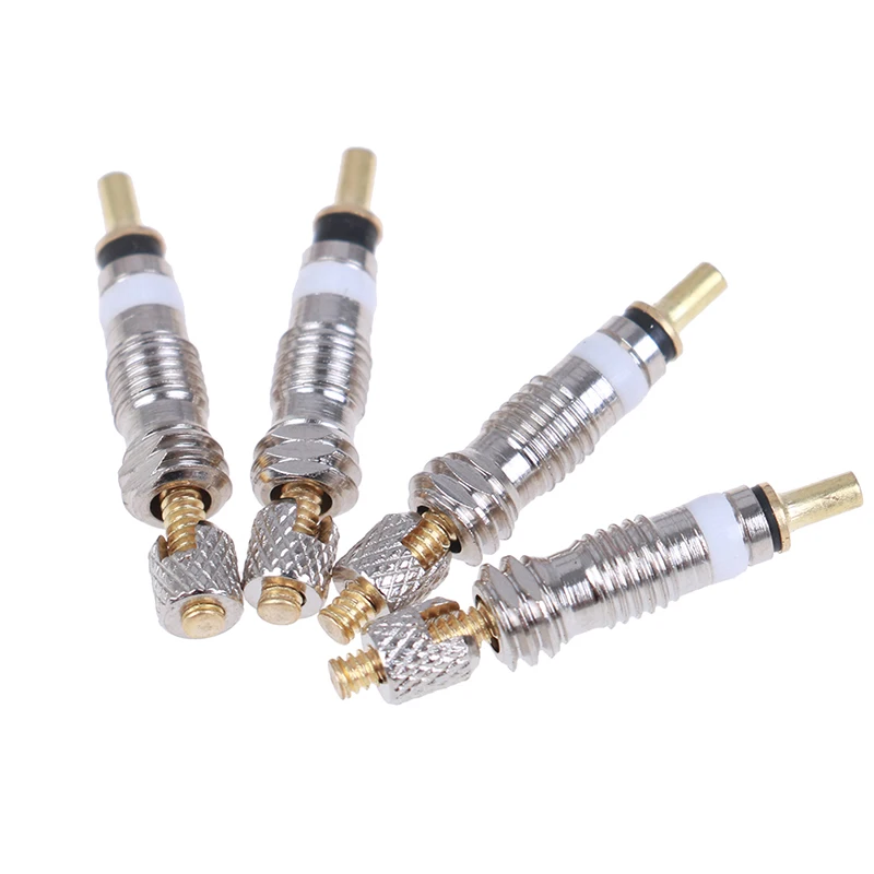 

4pcs Detachable Valve Core Replacement for Bicycle Bike Valve French Air Pump Valve